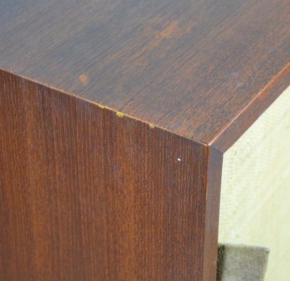 Vintage Cabinet With Sliding Doors By Florence Knoll For Knoll