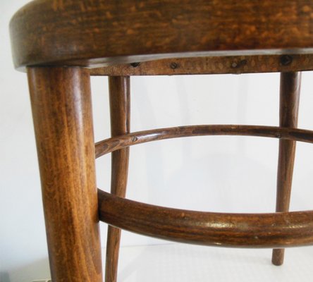 Sedia da bistrò in legno curvato, anni '70 Sedia da bistrò in legno curvato, anni '70