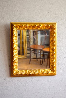 Antiker Spiegel Mit Goldrahmen Bei Pamono Kaufen