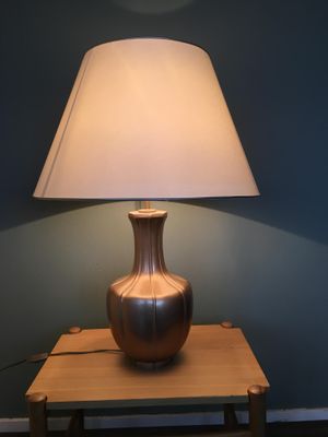 Vintage Metal Table Lamp 1970s For, Retro Metal Table Lamps