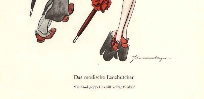 Vintage Swiss Satire Poster 1940s For Sale At Pamono