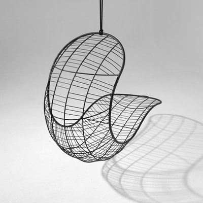 Patterned Single Recliner Hanging Swing Chair From Studio Stirling