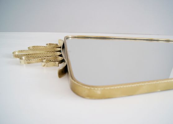 Brass Mirror 1950s For Sale At Pamono