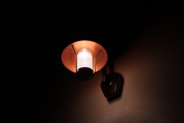 Aussen Wandlampen Aus Kupfer Von Westal 1980er 2er Set Bei Pamono