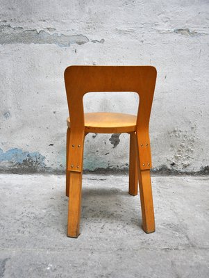 Dining Table 4 Chairs By Alvar Aalto For Artek 1960s For Sale At Pamono