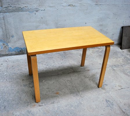 Dining Table 4 Chairs By Alvar Aalto For Artek 1960s For Sale
