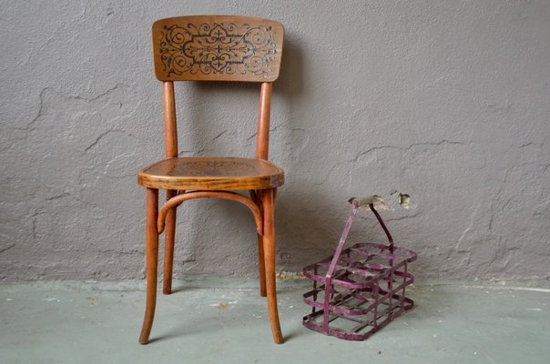 Bois De Thonet1920s En Chaise Courbé EIW2YD9H