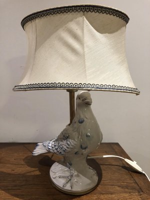 Vintage Ceramic Bird Table Lamp 1970s for sale at Pamono