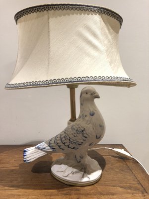 Vintage Ceramic Bird Table Lamp 1970s for sale at Pamono