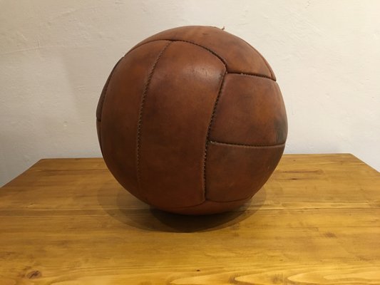 Ballon En Cuir Vintage – Fabriqué En France