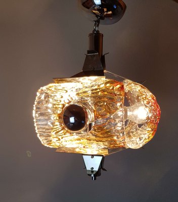 Vintage Lámpara Techo Italiana MuranoAños Cristal 70 De pGqMSUzV
