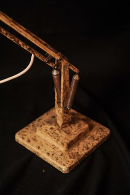 industrial anglepoise lamp