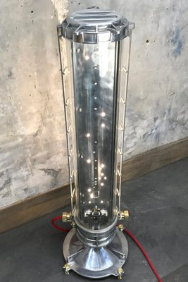 glass tube floor lamp