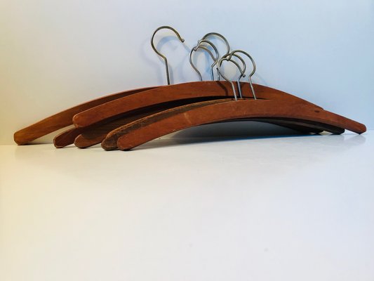 Vintage Teak Coat Hanger, Denmark 1960s Vintage Teak Coat Hanger, Denmark 1960s