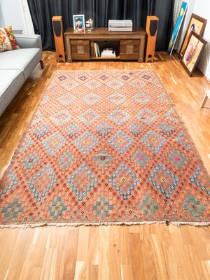 Mid Century Turkish Wool Kilim Rug 1960s For At Pamono Mid Century Turkish Wool Kilim Rug
