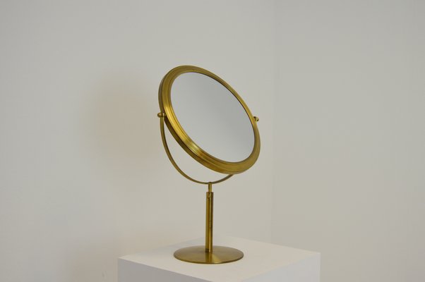Vintage Scandinavian Modern Brass Vanity Mirror For At Pamono Vintage Scandinavian Modern Brass