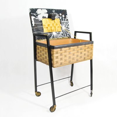 German Mobile Sewing Basket 1960s For Sale At Pamono
