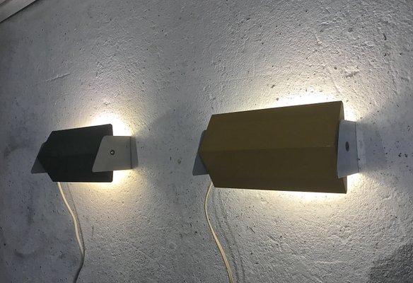 Vintage Wall Lamps from Anvia, 1960s, Set of 2 Vintage Wall Lamps from Anvia, 1960s, Set of 2