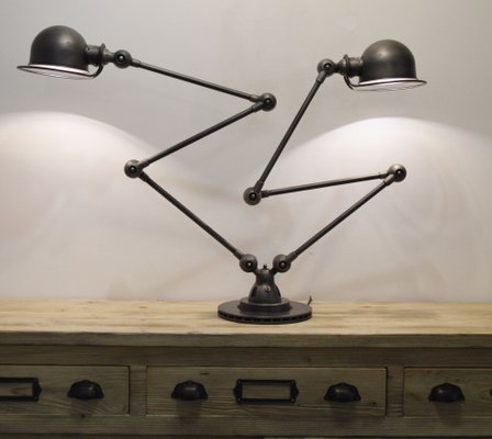 double table lamp