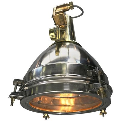 Large Japanese Stainless Steel Cast Brass And Bronze Pendant 1975 For Sale At Pamono