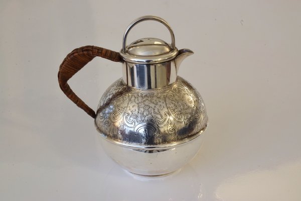 Antique English Silver Pitcher Or Teapot From Bailey Banks Antique English Silver Pitcher Or