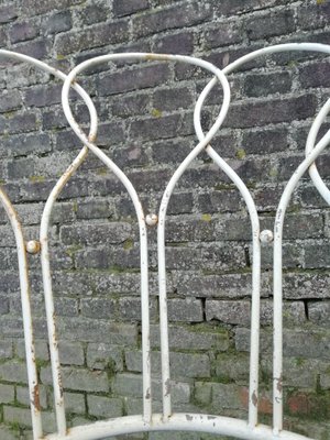 French Metal Wire Garden Chairs Set, Twin Size House Bed With Picket Fence Railings Philippines