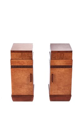 Birdseye Maple Bedside Cabinets 1920s Set Of 2 For At Pamono Birdseye Maple Bedside Cabinets 1920s Set Of 2 1