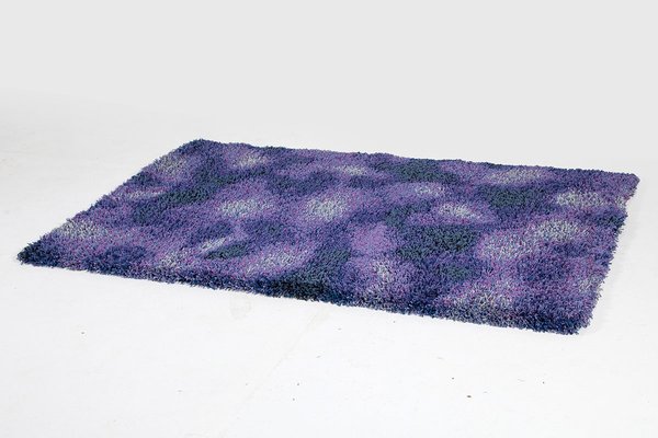 Blau Violetter Niederlandischer Teppich 1960er Bei Pamono Kaufen