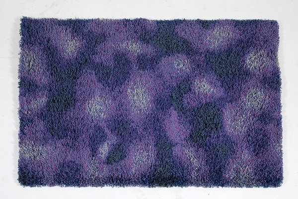 Blau Violetter Niederlandischer Teppich 1960er Bei Pamono Kaufen