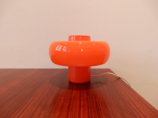 vidrio 60 Lámpara de mesa de naranjaaños vintage jzMpLGVqSU