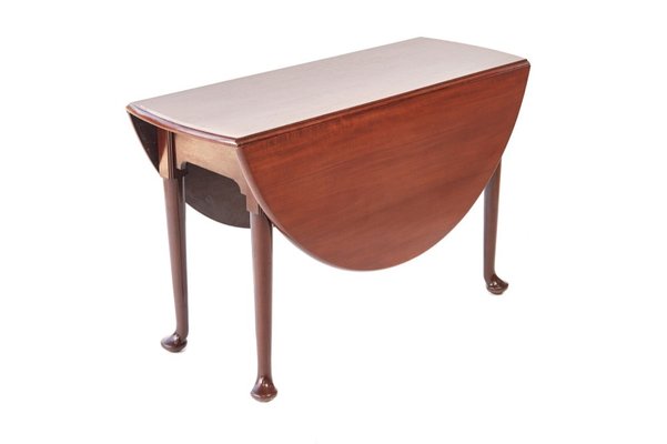 Antique George Iii Mahogany Drop Leaf Dining Table Antique George Iii Mahogany Drop Leaf Dining Table