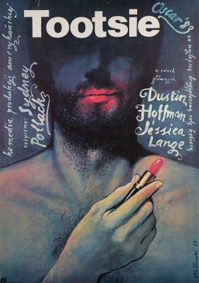 Polish Tootsie Movie Poster By Wieslaw Walkuski 1984 For Sale At Pamono