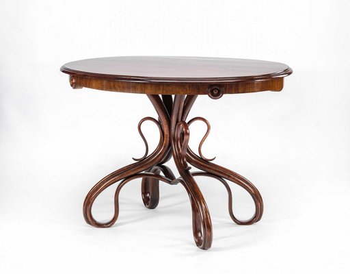 Antique Coffee Table From Thonet For, Antique Round Coffee Tables