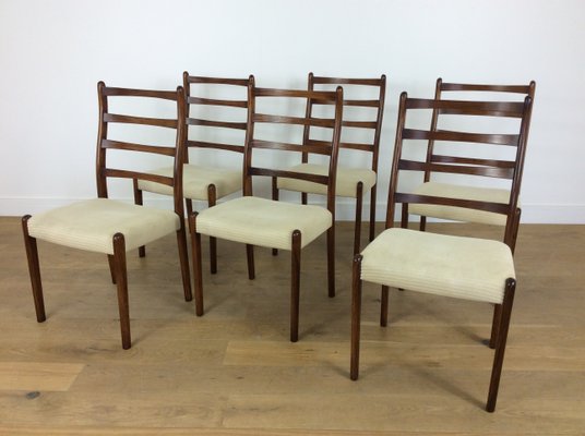 Mid Century Rosewood Dining Chairs 1960s Set Of 6 Mid Century Rosewood Dining Chairs 1960s Set Of 6
