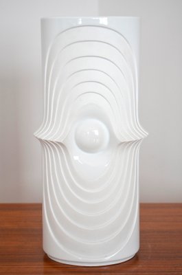 Bisque Porcelain Vase By Royal Porzellan Bavaria KPM Germany Mid Century Modern Ceramics