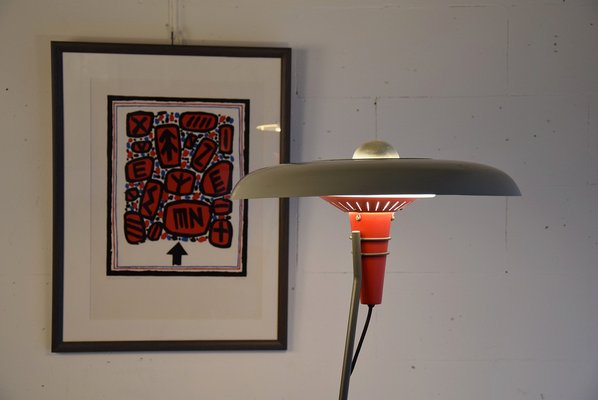 Mid-Century NX 38 Floor Lamp by Louis Kalff for Philips, 1957 for