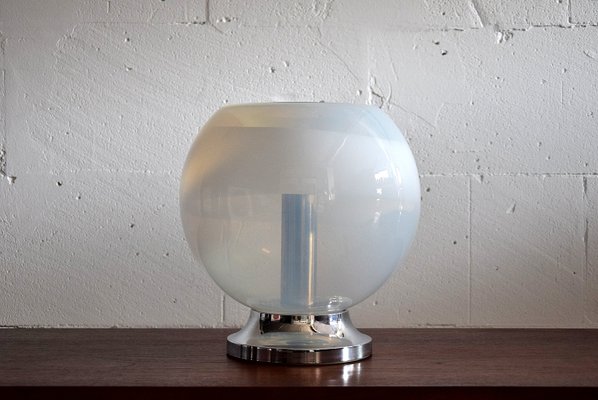 Vintage Hand Blown Glass Table Lamp from Mazzega