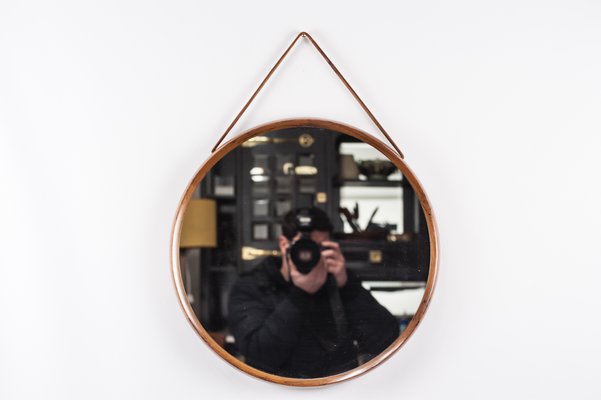 Swedish Mirror by Uno & Osten Kristiansson, 1960s for sale at Pamono