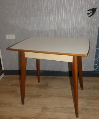 Mesa de cocina 500 de madera y formica de Müller, años 50 en venta ... Mesa de cocina 500 de madera y formica de Müller, años 50 en venta ...