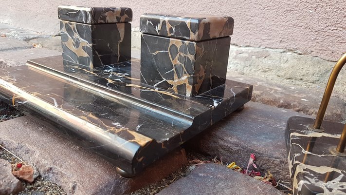 Art Deco Marble Desk Set 1920s For At Pamono Art Deco Marble Desk Set 1920s 6