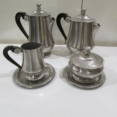 metal tea set