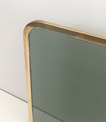 Brass And Tempered Glass Fireplace Screen 1970s For Sale At Pamono