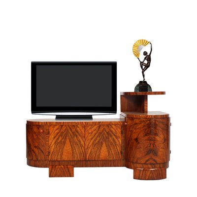 Art deco corner clearance tv stand