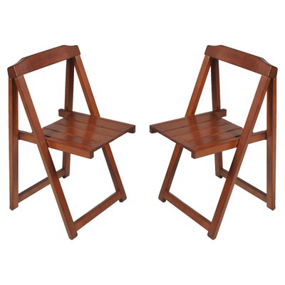 Sedie pieghevoli Mid-Century di Calligaris, Italia, anni '40, set