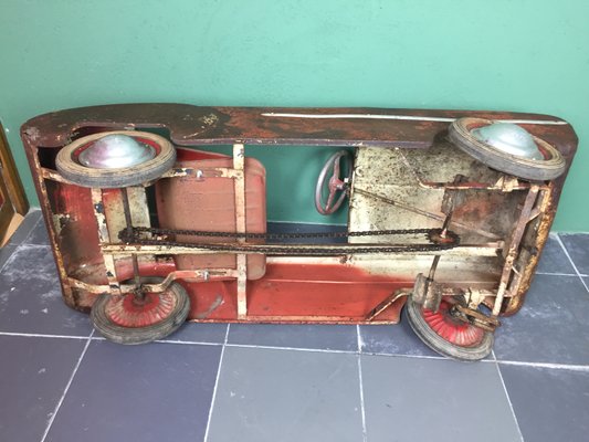 coche de pedales años 50
