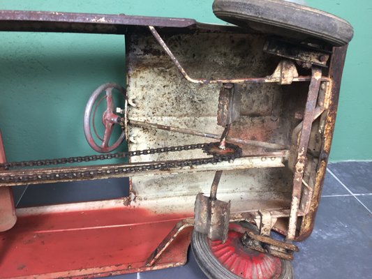 coche de pedales años 50