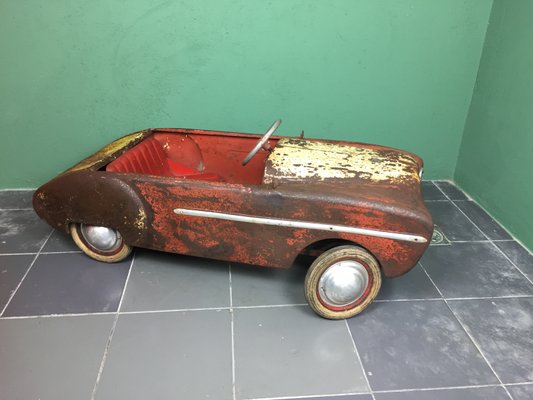 coche de pedales años 50