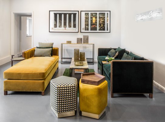 Cupid Corner Chair In Walnut And Luxe Velvet By Casa Botelho For Sale At Pamono