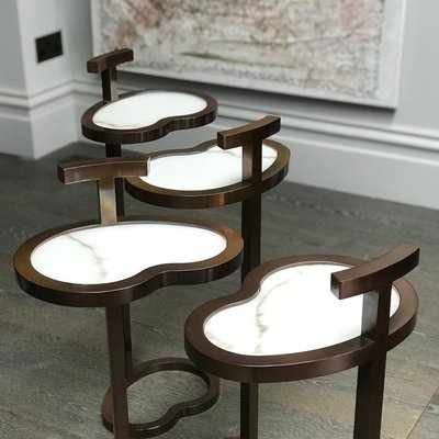 Vesper Martini Bean Table by Casa Botelho