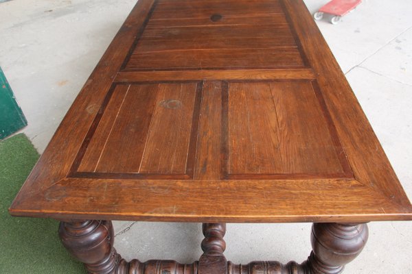 Large Antique Castle Oak Table For At Pamono Large Antique Castle Oak Table 8